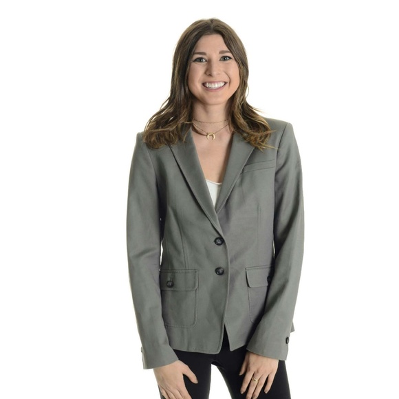 Banana Republic Jackets & Blazers - Banana Republic Stretch Cotton 2-Button Blazer